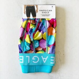 NWT American Eagle 9” Flex Boxer Brief‎ Longer Length Size Medium Longer Length